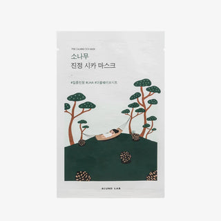 Kbeauty - ROUND LAB Pine Calming Cica Mask 27mL (1ea)
