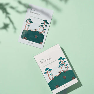 Kbeauty - ROUND LAB Pine Calming Cica Mask 27mL (1ea)