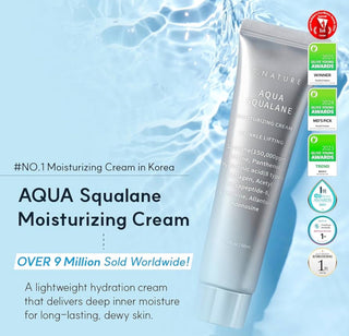 S.NATURE Aqua Squalane Moisturizing Cream 60ml - Kbeauty Canada