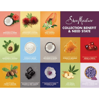 Shea Moisture Red Palm Oil & Cocoa Butter Curl Stretch Pudding in 326g jar, a moisturizing curl balm for smooth, elongated curls.