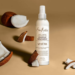 SHEA MOISTURE Virgin Coconut Oil Leave-In Conditioner 237mL - Kbeauty Canada