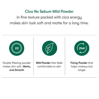 VT Cica No-Sebum Mild Powder 5g - Kbeauty Canada