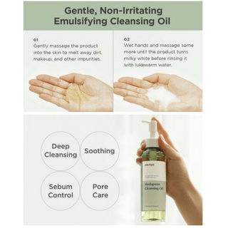 MANYO Herb Green Cleansing Oil 200mL - Kbeauty Canada