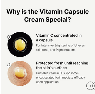 MEDICUBE Deep Vita C Capsule Cream 55g - Kbeauty Canada