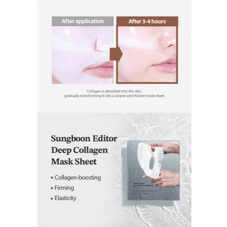 SUNGBOON EDITOR Deep Collagen Power Boosting Mask 37g (1ea) - Kbeauty Canada