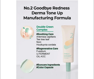 NUMBUZIN No.2 Goodbye Redness Derma Tone Up 50mL - Kbeauty Canada