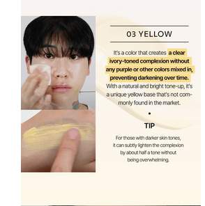 SHAISHAISHAI Banana Spot Calming Cream 03 (Yellow) 15g - Kbeauty Canada