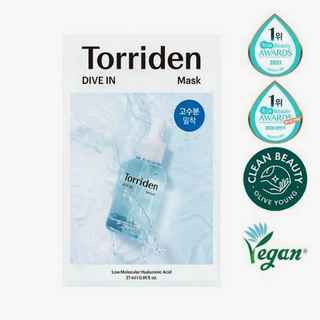 TORRIDEN Dive-In Low Moledulcar Hyaluronic Acid Face Mask (1ea) - Kbeauty Canada