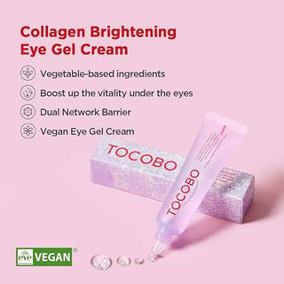 TOCOBO Collagen Brightening Eye Gel Cream 30mL - Kbeauty Canada
