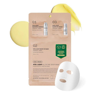 VT CICA Vita-Light All-in-One 3-Step Mask - Kbeauty Canada