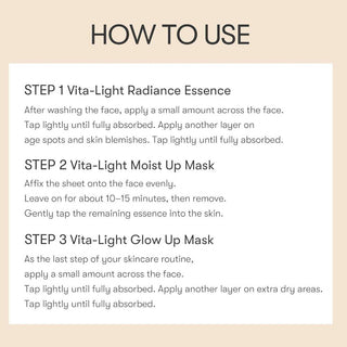 VT CICA Vita-Light All-in-One 3-Step Mask - Kbeauty Canada