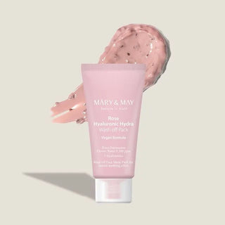 MARY & MAY Rose Hyaluronic Hydra Wash Off Pack - Kbeauty Canada