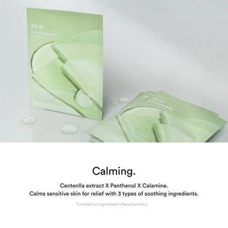 Abib Collagen Gel Mask Heartleaf Jelly face sheet mask with heartleaf extract in a clear, refreshing gel formula.