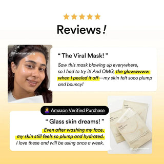 Abib Collagen Gel Mask Jericho Rose Jelly face sheet mask displaying the sheet soaked in gel with rose details