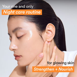 Abib Rice Probiotics Overnight Mask in a clear jar, showcasing the jelly texture and barrier benefits for nourishing skin overnight.