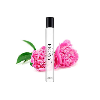 APIEU My Handy Roll-On Perfume 9.5mL featuring a sleek glass bottle with a metal rollerball for easy application.