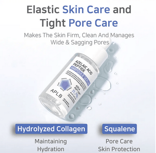 APLB Azelaic Acid Peptide Ampoule Serum bottle, 40mL, with a sleek label and clear glass container for skincare.