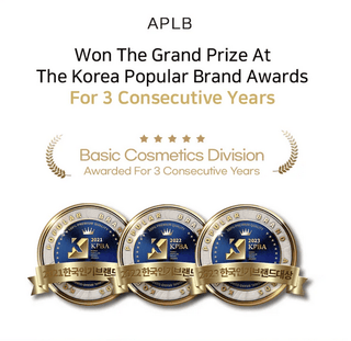 APLB Azelaic Acid Peptide Ampoule Serum in 40mL bottle, featuring a clear serum with a pump dispenser for skincare.
