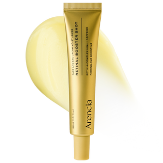 Arencia ARENCIA Retinal Booster Shot 30ml in a clear bottle with a dropper for skincare enhancement.