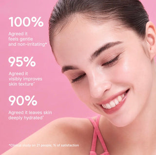Arencia Fresh Rosehip Rice Mochi Facial Cleanser in 120g tube, featuring a clean, refreshing design with rosehip and rice motifs.