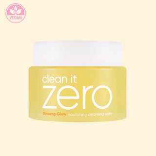 BANILA CO Clean It Zero Nourishing Cleansing Balm in a 100ml jar, showcasing the smooth, white balm for makeup removal and skincare.
