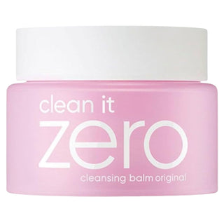 BANILA CO Clean It Zero Cleansing Balm 100ml jar with smooth, white balm inside for gentle makeup removal and skin cleansing.