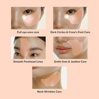 Beauty of Joseon Revive Under Eye Patch with ginseng and retinal, shown in a pack of 60 patches for eye skincare.