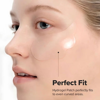 Beauty of Joseon Revive Under Eye Patch with ginseng, showing two patches on a clean skin background.
