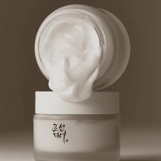 Beauty of Joseon Dynasty Cream moisturizer in a 50ml jar, featuring traditional Korean skincare packaging.