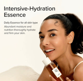 Beauty of Joseon Ginseng Essence Water toner with Korean ginseng for hydration and radiant skin, in a clear bottle.