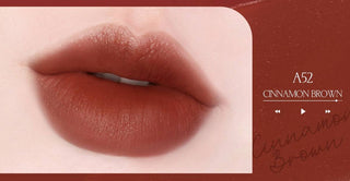 Black Rouge Air Fit Velvet Tint 9 lip tint tube with black cap and vibrant shade visible, showcasing the product's packaging and color.