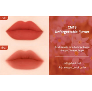 Black Rouge Cream Matt Rouge 3 lipstick in delicate rose shade with a smooth, matte finish, displayed in the image.