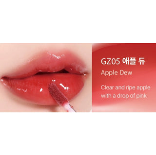 Black Rouge Chewy Lip Glaze lipstick in shade 13, featuring a glossy black tube with the product label visible.