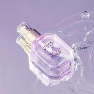 BOM Petit Fig perfume body mist 110ml bottle with a sleek design, featuring fresh fig scent and floral accents.