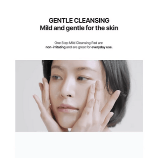 CELIMAX One Step Mild Cleansing Pad, 170ml, 60-count, gentle skincare exfoliating pad for clean, refreshed skin.