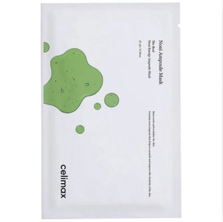 CELIMAX Noni Energy Ampoule Mask, a face sheet mask with noni extract, designed to hydrate and energize skin.