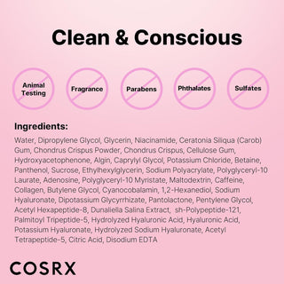 COSRX The Peptide Collagen Hydrogel Eye Patch with 60 patches, designed to hydrate and reduce puffiness around the eyes.