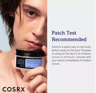 CosRX Hyaluronic Acid Intensive Cream facial cream jar with smooth, hydrating formula for moisturizing skin