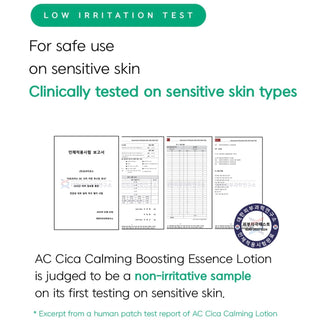 Deoproce AC Cica Calming Boosting Toner 150ml bottle with clear label and cap, designed for soothing and refreshing skin.