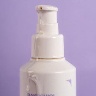 Deoproce Bakuchiol Repair Solution Toner 150ml, clear bottle with white cap and label, showcasing a skincare toner for sensitive skin.