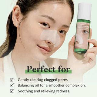 Dr. Althea Premium Quick Step Sebum Cleanser 100ml bottle with white cap and clear label, designed for deep skin cleansing.
