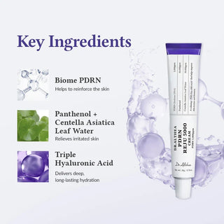 Cream jar of Dr. Althea PDRN Reju 5000 Cream, 20ml, showing the product packaging and branding on the label.