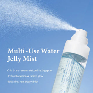 Dr. Althea Aqua Marine Jelly Mist 100ml spray bottle, a hydrating face mist with a refreshing marine-inspired formula.