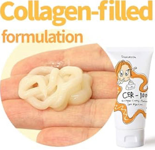 Elizavecca Collagen Coating Protein Ion Injection for hair care, 50ml bottle with clear label and applicator tip.
