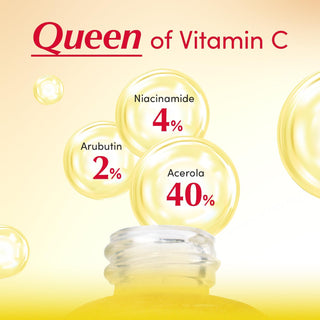 Eqqualberry Vitamin Illuminating Serum in a 30mL bottle, showcasing the sleek packaging and clear liquid inside.