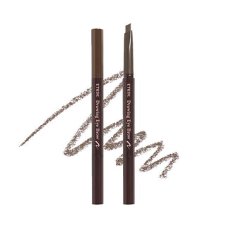 Etude Drawing Eye Brow eyebrow pencil in 0.25g with a natural finish, featuring a sleek design and precise application tip.