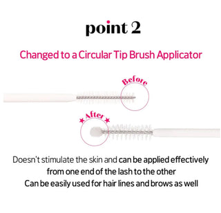 Etude My Lash Serum 9g bottle with applicator brush, designed to enhance eyelash length and fullness.