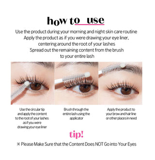 Etude My Lash Serum 9g in a sleek tube, designed to enhance and nourish natural eyelashes with a nourishing serum formula.