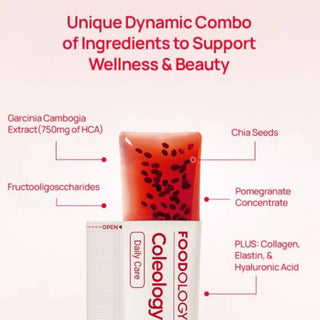 FOODOLOGY Coleology Cutting Jelly in a 10-pack pouch, showing colorful jelly slices in clear packaging.