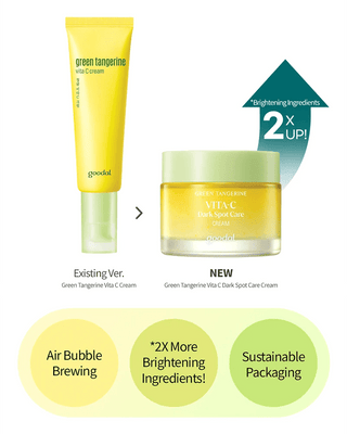 Goodal Green Tangerine Vita-C Dark Spot Care Cream 50ml - Kbeauty Canada